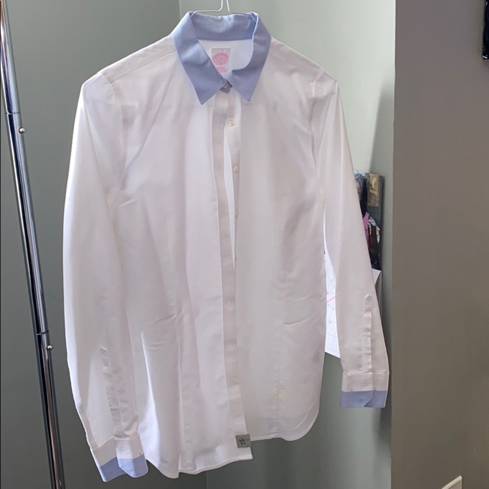 Brooks Brothers White Button Down Shirt